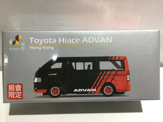 TOYEAST TINY CITY DIE-CAST MODEL CAR TOYOTA HIACE ADVAN HONG KONG ATC64938