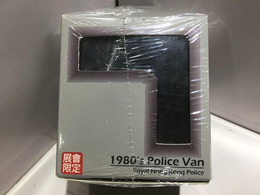 TOYEAST TINY CITY DIE-CAST MODEL CAR 1980's POLICE VAN ROYAL HONG KONG POLICE ATC64871 00094