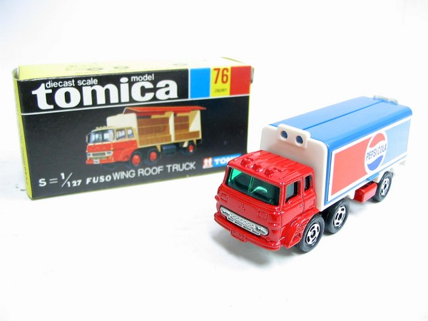 VINTAGE TOMICA 76 - FUSO WING ROOF TRUCK MADE IN JAPAN
