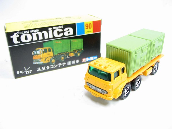 VINTAGE TOMICA 90 - FUSO CONTAINER TRANSPORTER MADE IN JAPAN