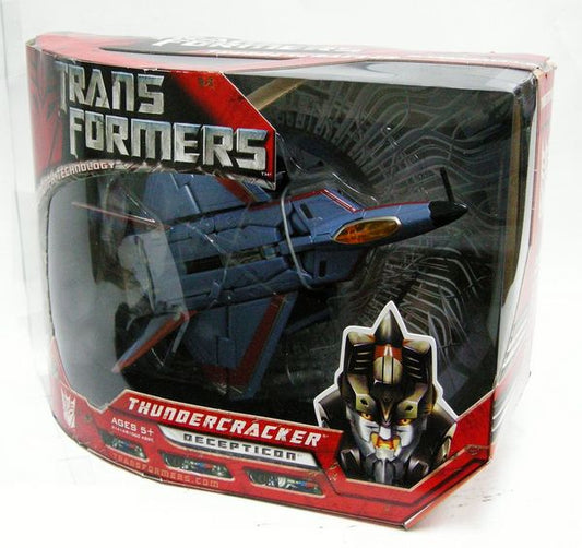HASBRO TRANSFORMERS MOVIE 1 VOYAGER CLASS AUTOMORPH TECHNOLOGY THUNDERCRACKER 23767  b32019725