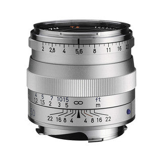 Zeiss Planar T* 50mm f/2 ZM lens (Leica M mount / silver)